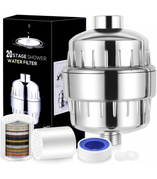 20 stage shower filter laicky shower headfilter, hard water filter