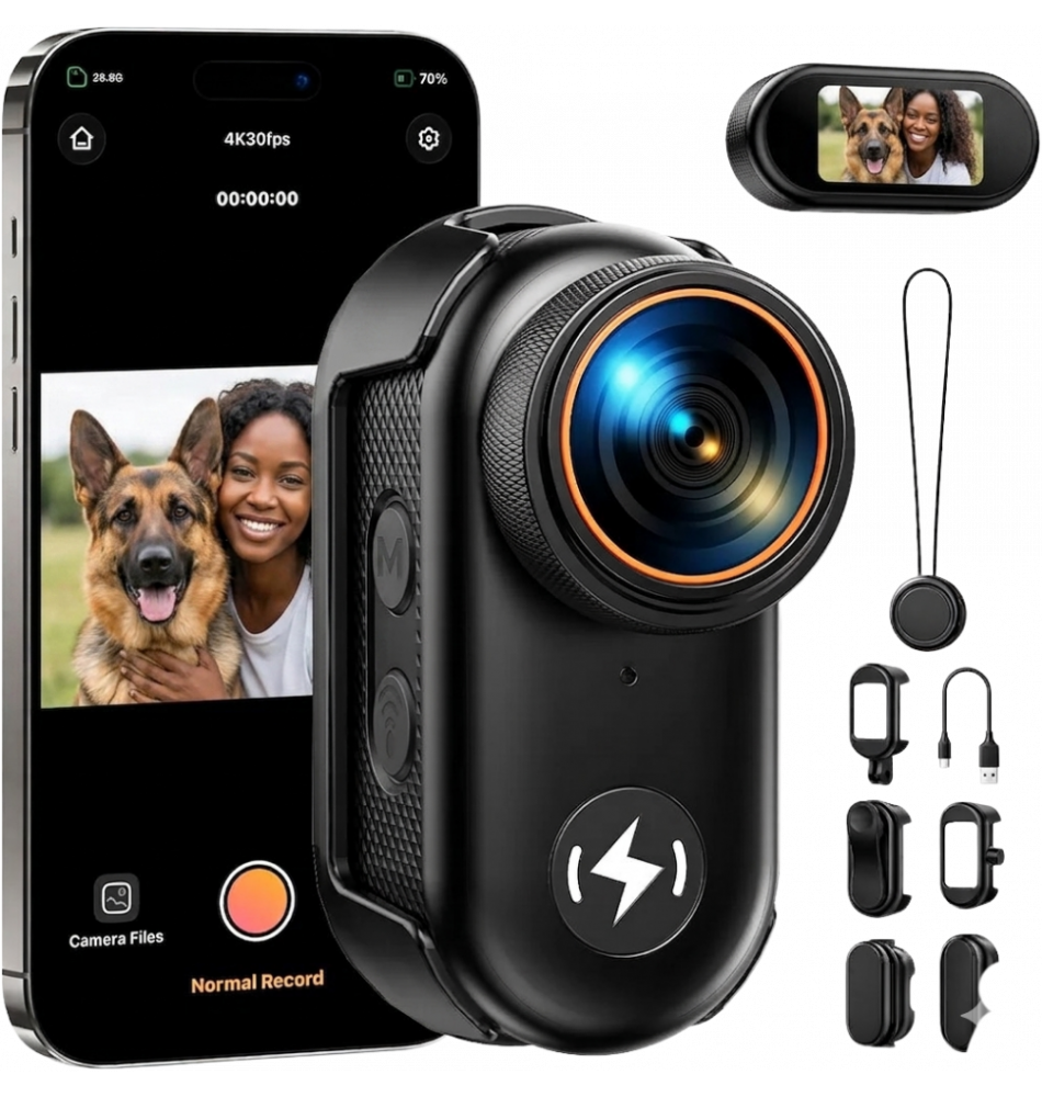 4k Micro Body Camera