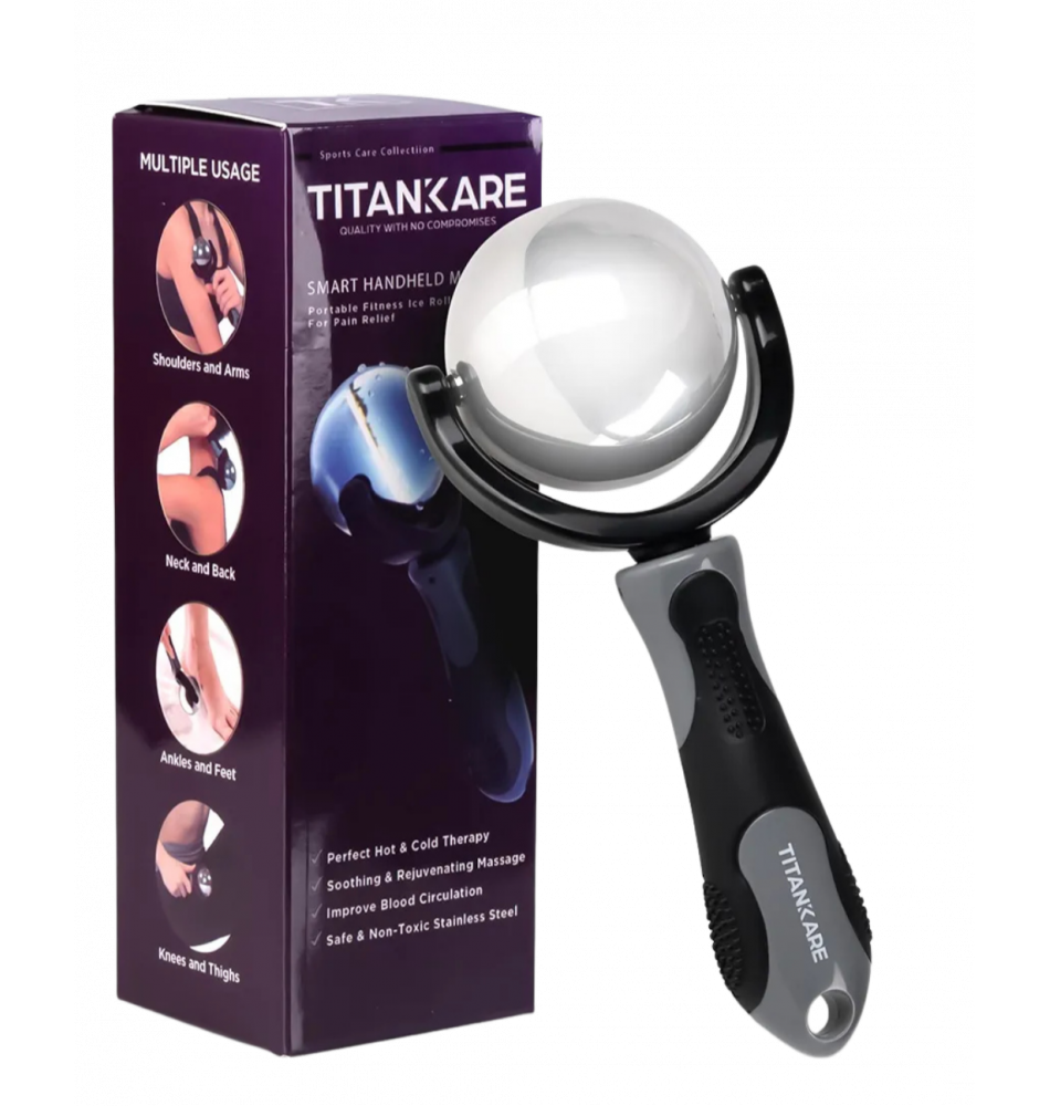 Titankare Hot & Cold Handle Massage Roller Ball