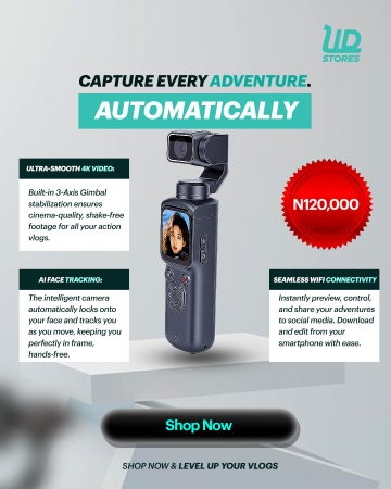 4K MINI WIFI Action Vlog Gimbal Camera Sport Face Tracking