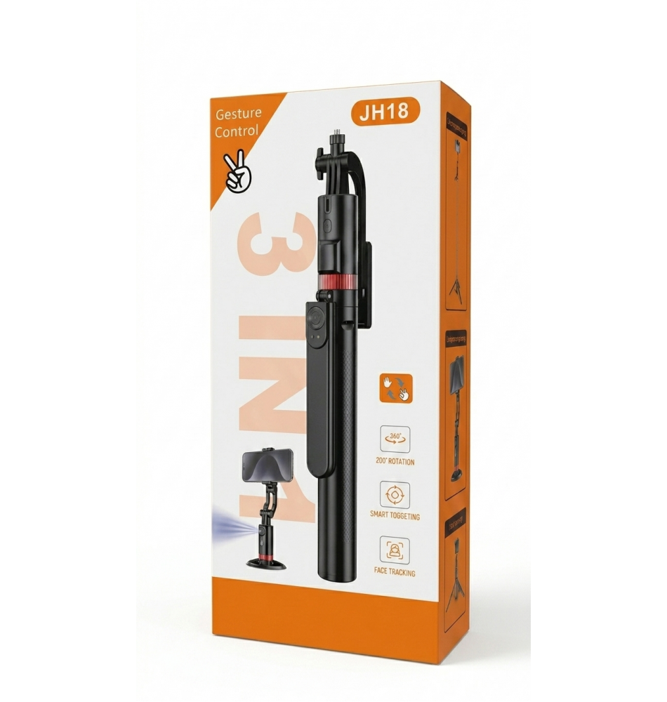 JH18 3-in-1 AI Auto-Tracking Gimbal & Tripod Stand