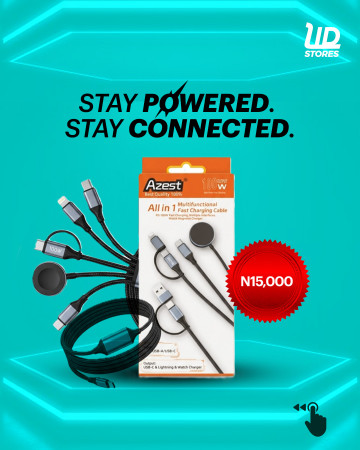 Azest All in 1 Multifunctional Fast Charging Cable