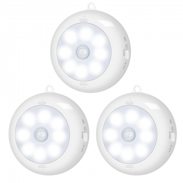 BLS Wireless LED Motion Sensor Lights (3 Pack)