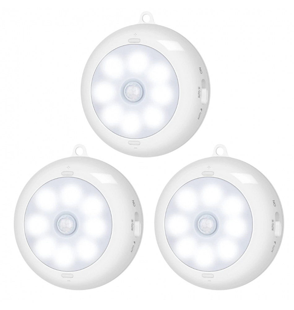 BLS Wireless LED Motion Sensor Lights (3 Pack)
