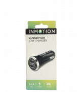 INMOTION  2x USB PORT CAR CHARGER