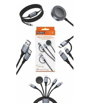 Azest All in 1 Multifunctional Fast Charging Cable