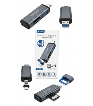 Wolfgang  6-in-1 Multifunctional Card Reader