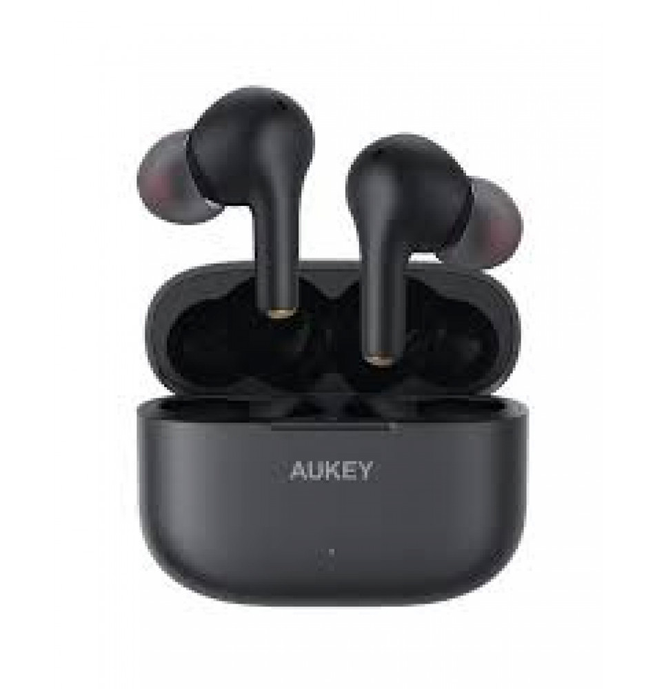 AUKEY True Wireless Earbuds, Bluetooth 5 with Immersive Sound Noise Cancelling