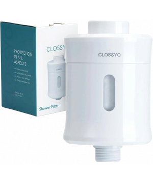 Clossyo Multi-Stage Shower Filter 15000l capacity