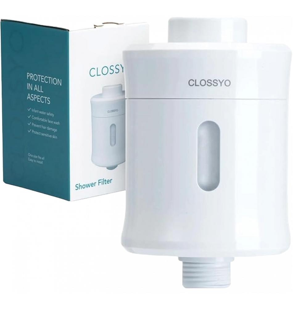 Clossyo Multi-Stage Shower Filter 15000l capacity