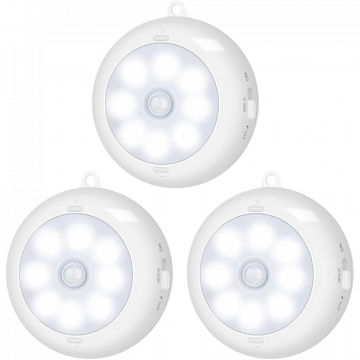 BLS Wireless LED Motion Sensor Lights (3 Pack)